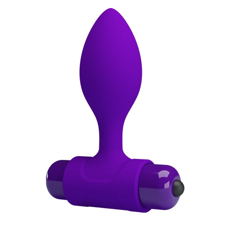 Vibrating anal dilator VIbra Plug purple