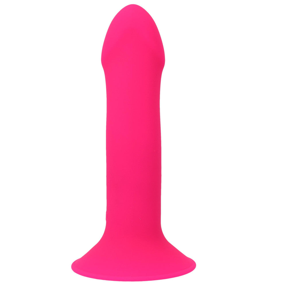 Vibrating double-layer silicone dildo Hitsens 2 Vibe pink