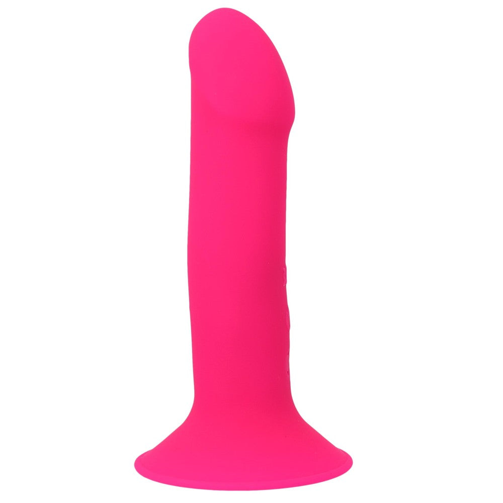 Vibrating double-layer silicone dildo Hitsens 2 Vibe pink