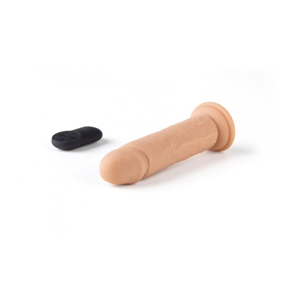 Vibrating silicone dildo with remote Virgite R15