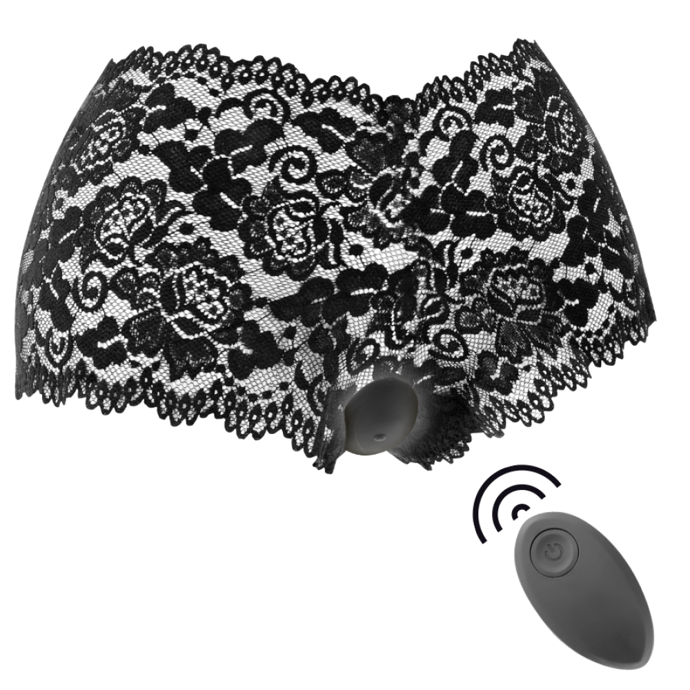 Vibrating underwear with clitoris stimulator and wireless remote Zara