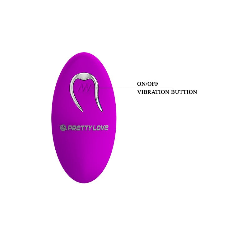 Vibrating vaginal balls with Willie wireless remote control