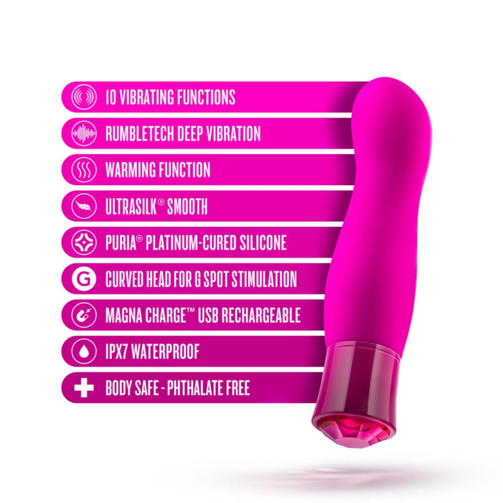 Oh My Gem Rechargeable Vibrator Pink