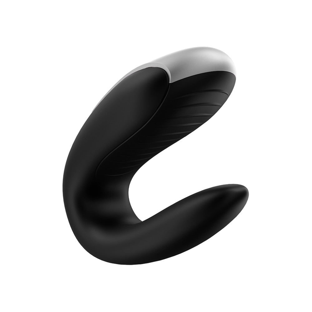 Vibrator for couples Satisfyer Double Fun black with remote and App