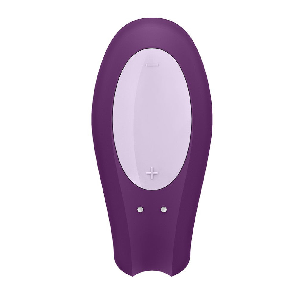 Vibrator for couples Satisfyer Double Joy purple with App