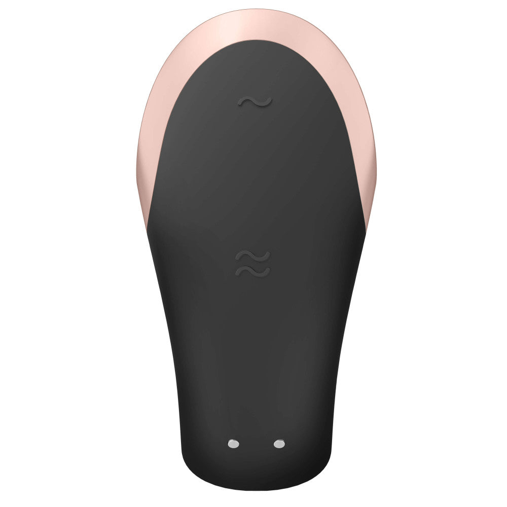 Vibrator for couples Satisfyer Double Love black with remote and App