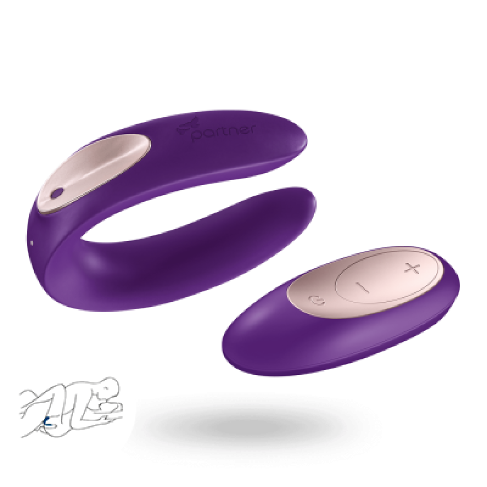 Vibrator for couples with Partner Plus Remote