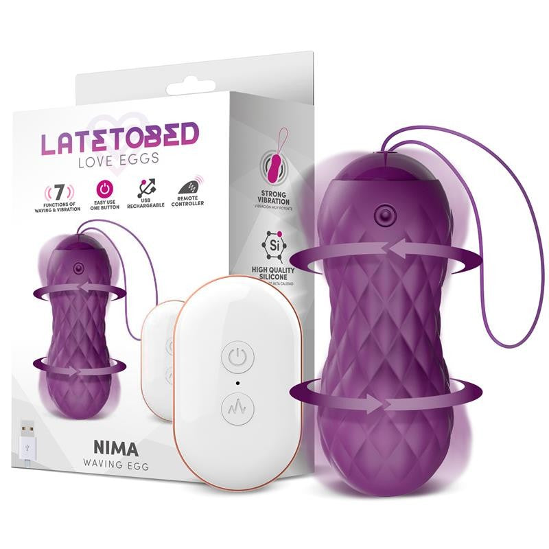 Vibro egg with rotating movement Nima