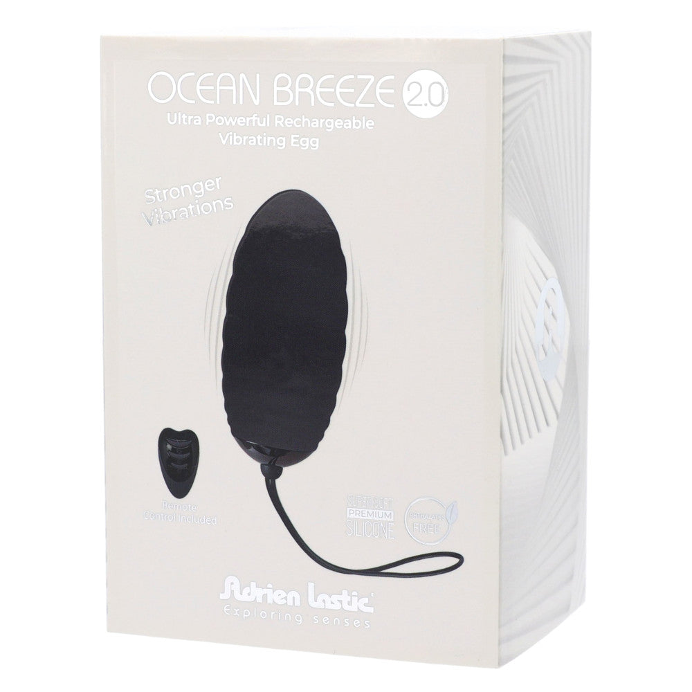 Vibro egg with wireless remote Ocean Breeze 2.0 Black