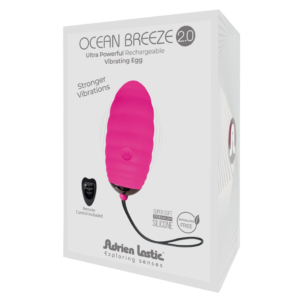 Vibro egg with wireless remote Ocean Breeze 2.0 Pink