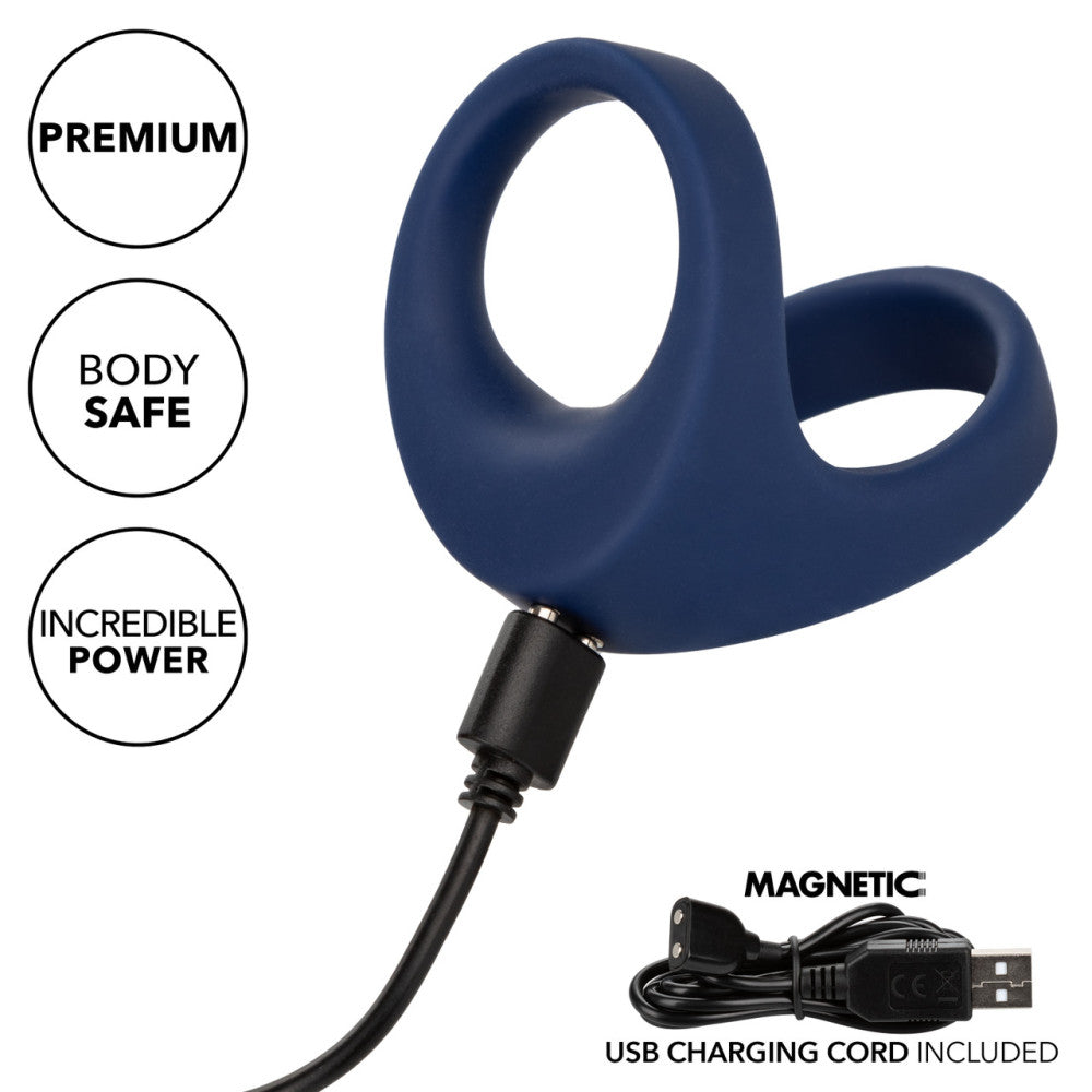Viceroy Rechargeable Silicone Double Cock Ring