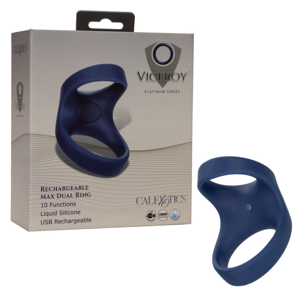 Viceroy Rechargeable Silicone Double Cock Ring