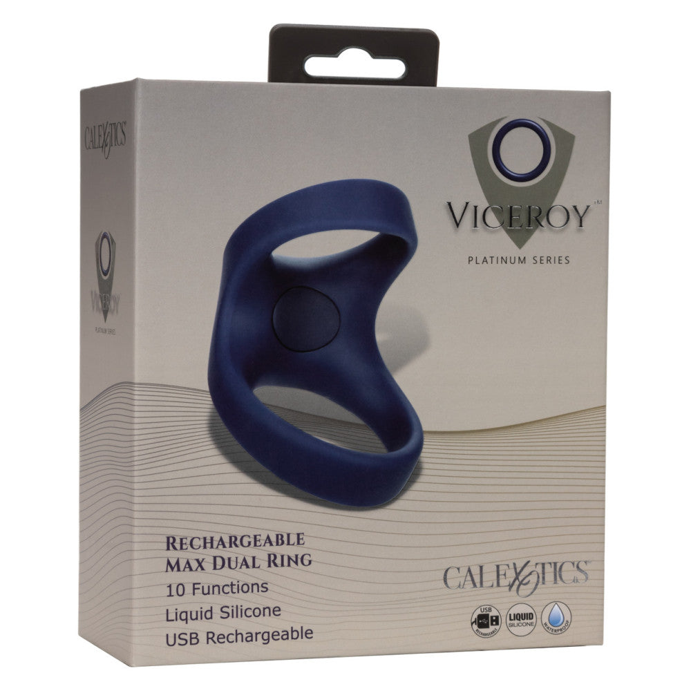 Viceroy Rechargeable Silicone Double Cock Ring