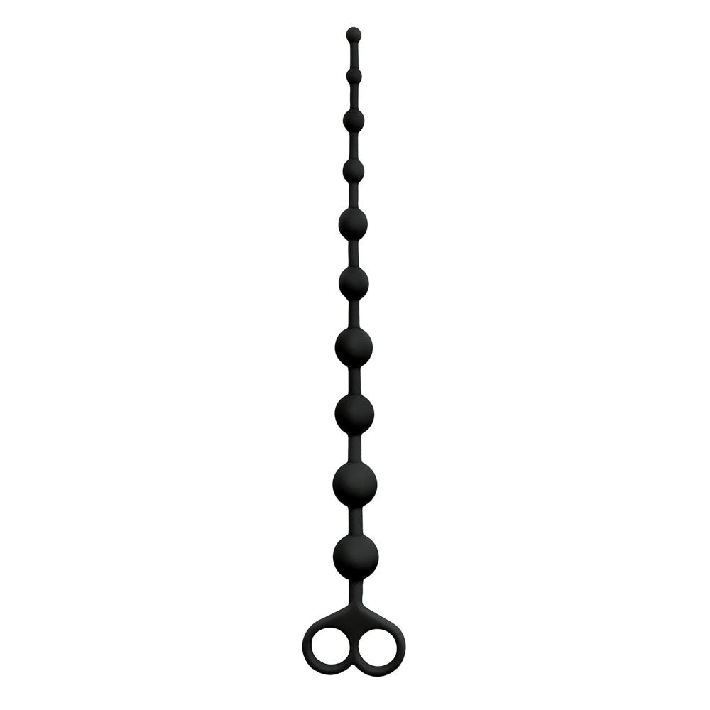 Virgite E3 silicone anal rosary black