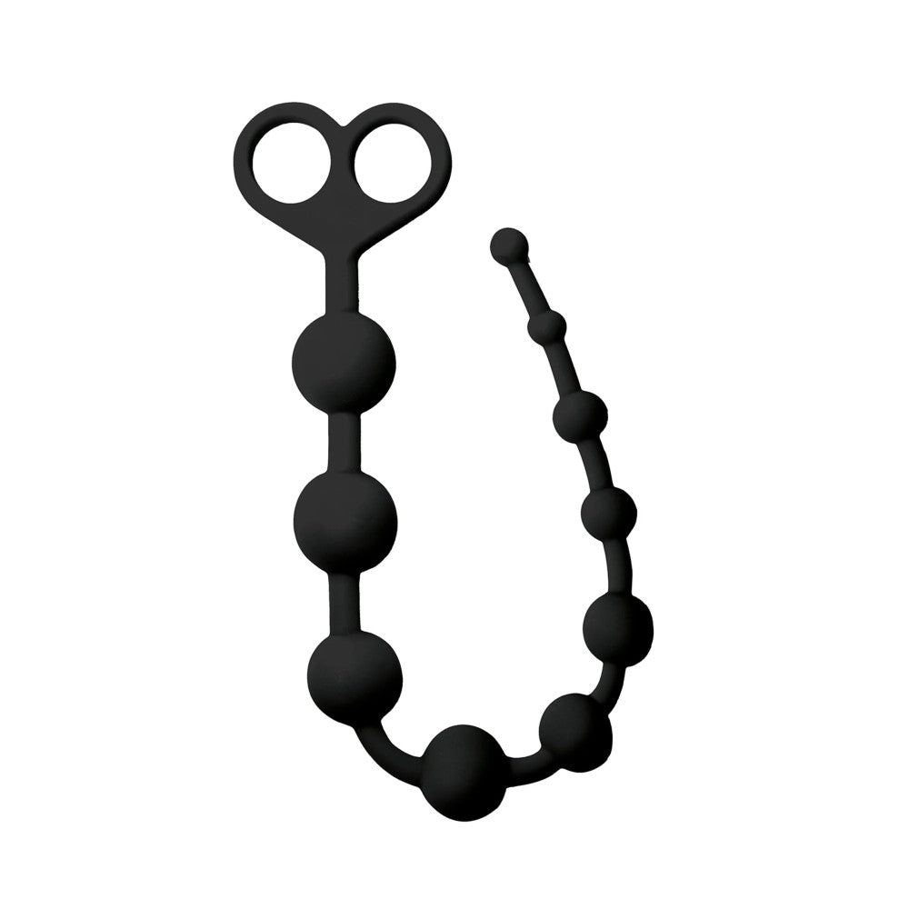 Virgite E3 silicone anal rosary black