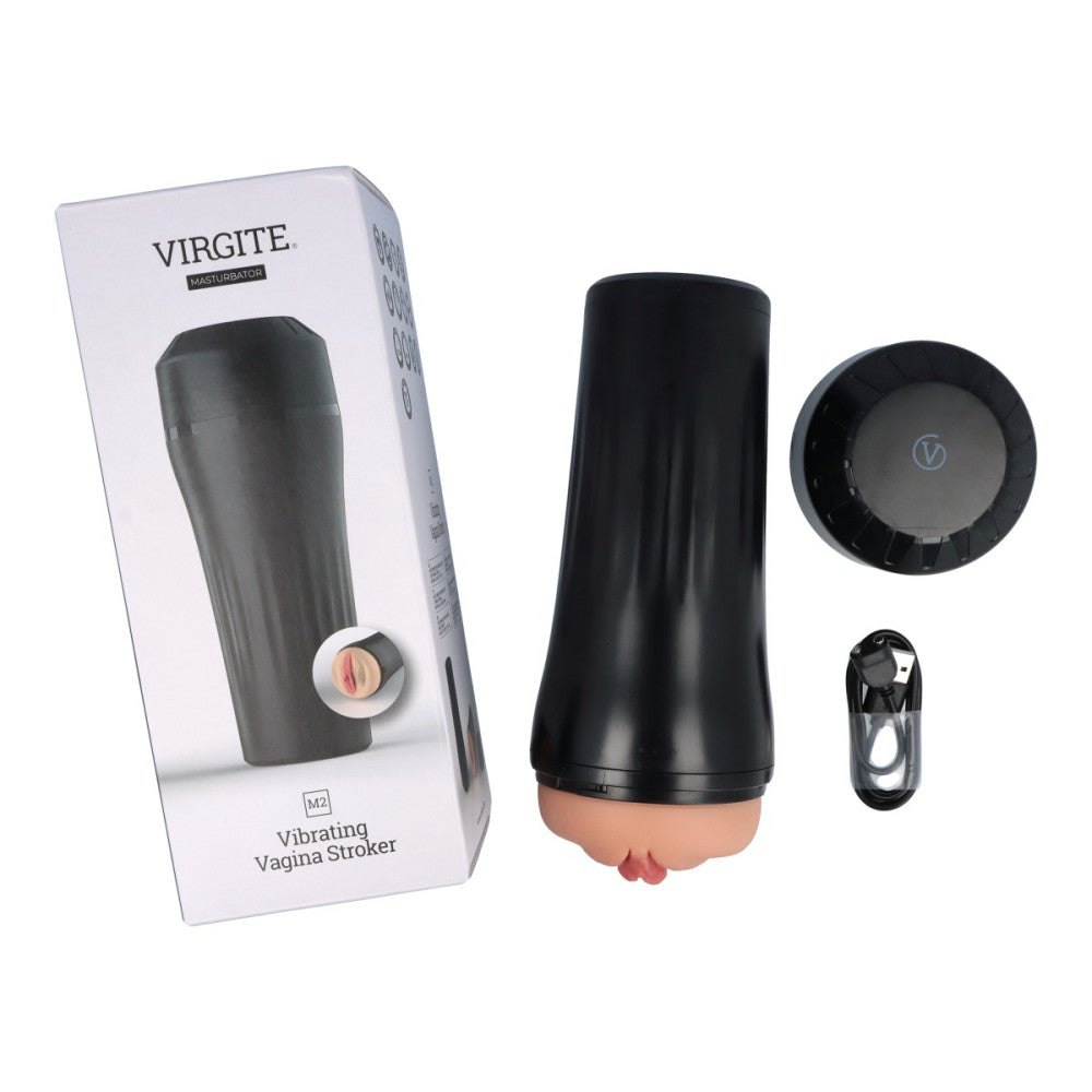 Virgite M2 Rechargeable Vaginal Vibrating Masturbator