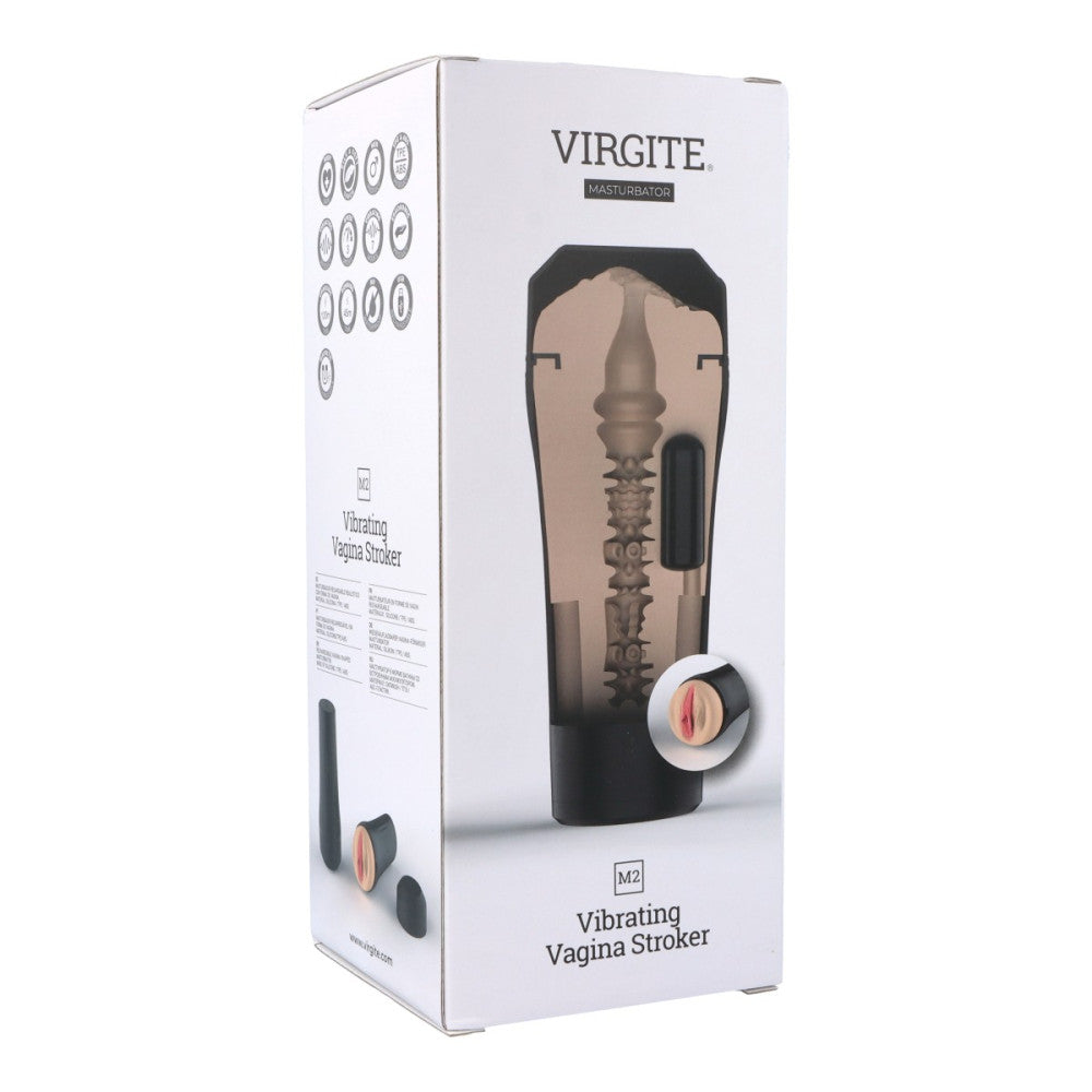 Virgite M2 Rechargeable Vaginal Vibrating Masturbator