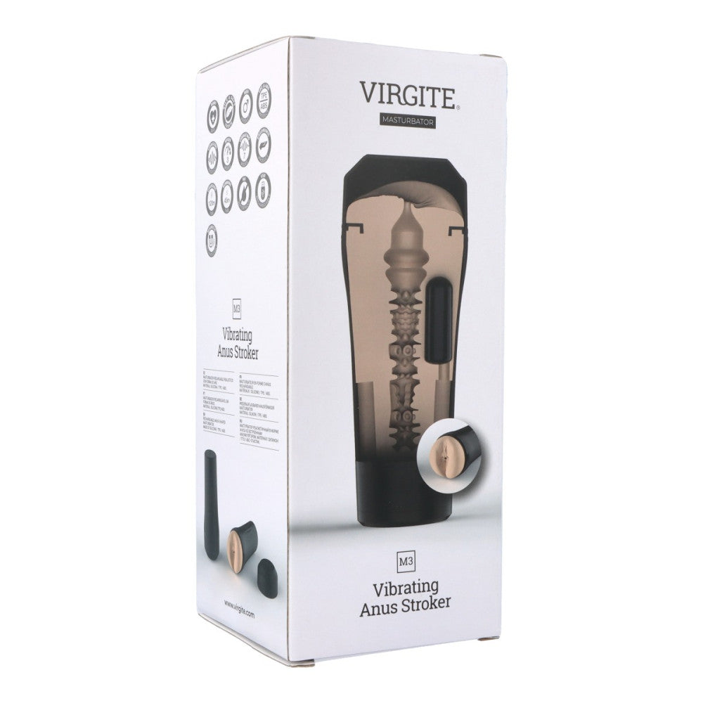 Virgite M3 Rechargeable Vibrating Butt Masturbator