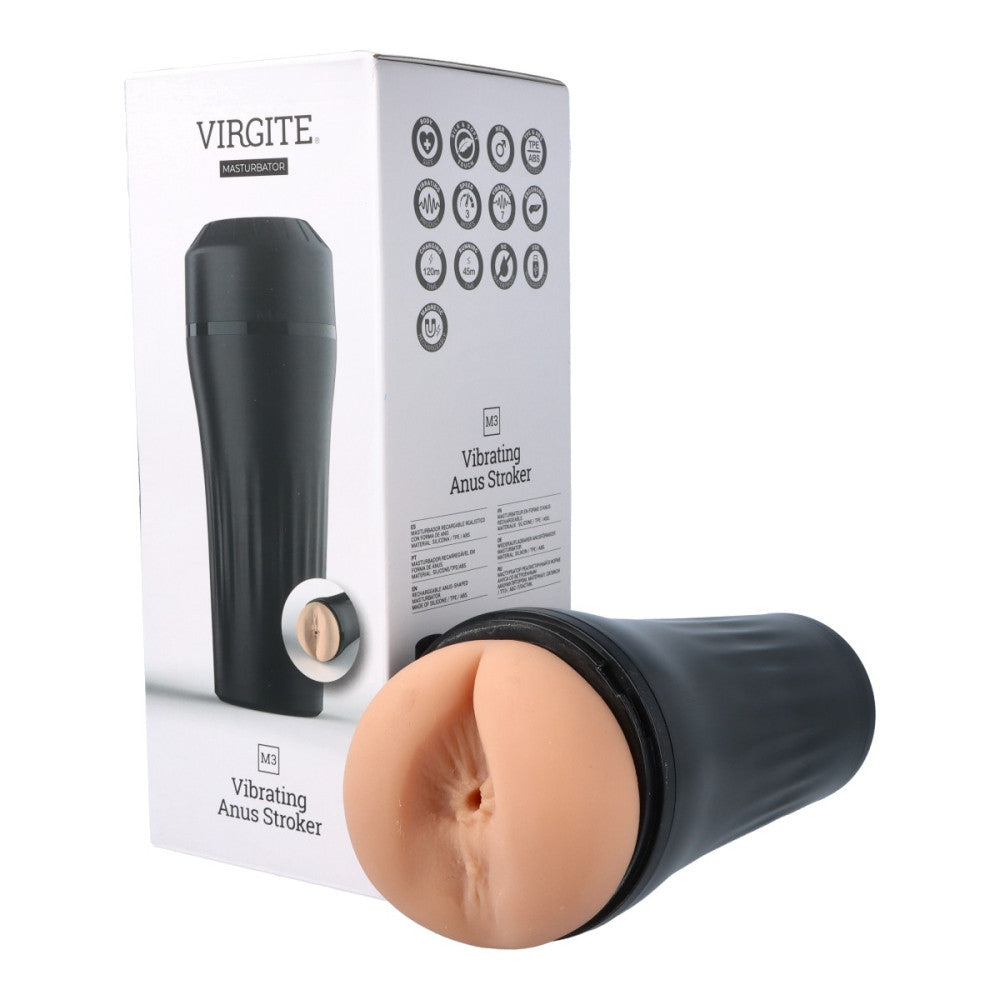 Virgite M3 Rechargeable Vibrating Butt Masturbator