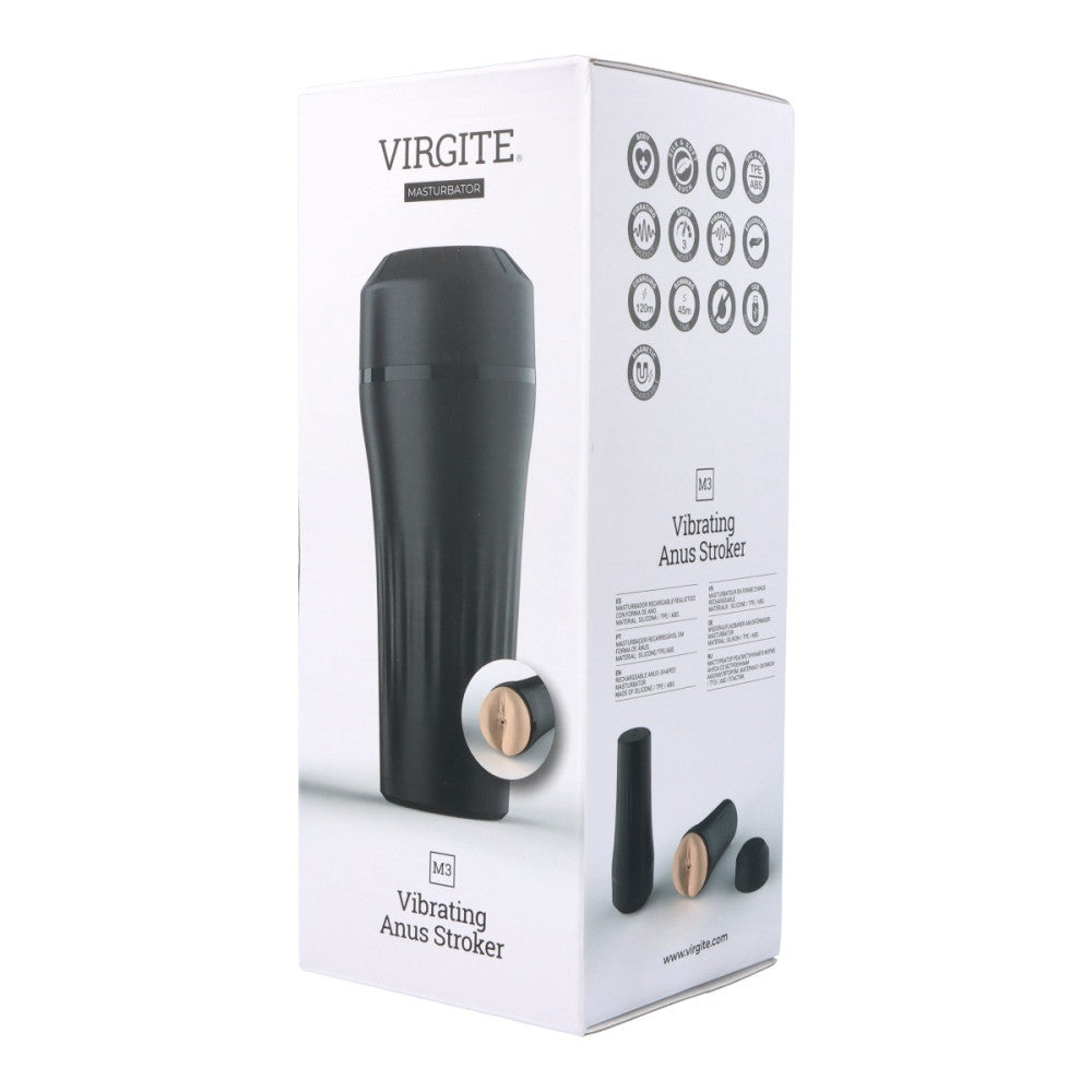 Virgite M3 Rechargeable Vibrating Butt Masturbator