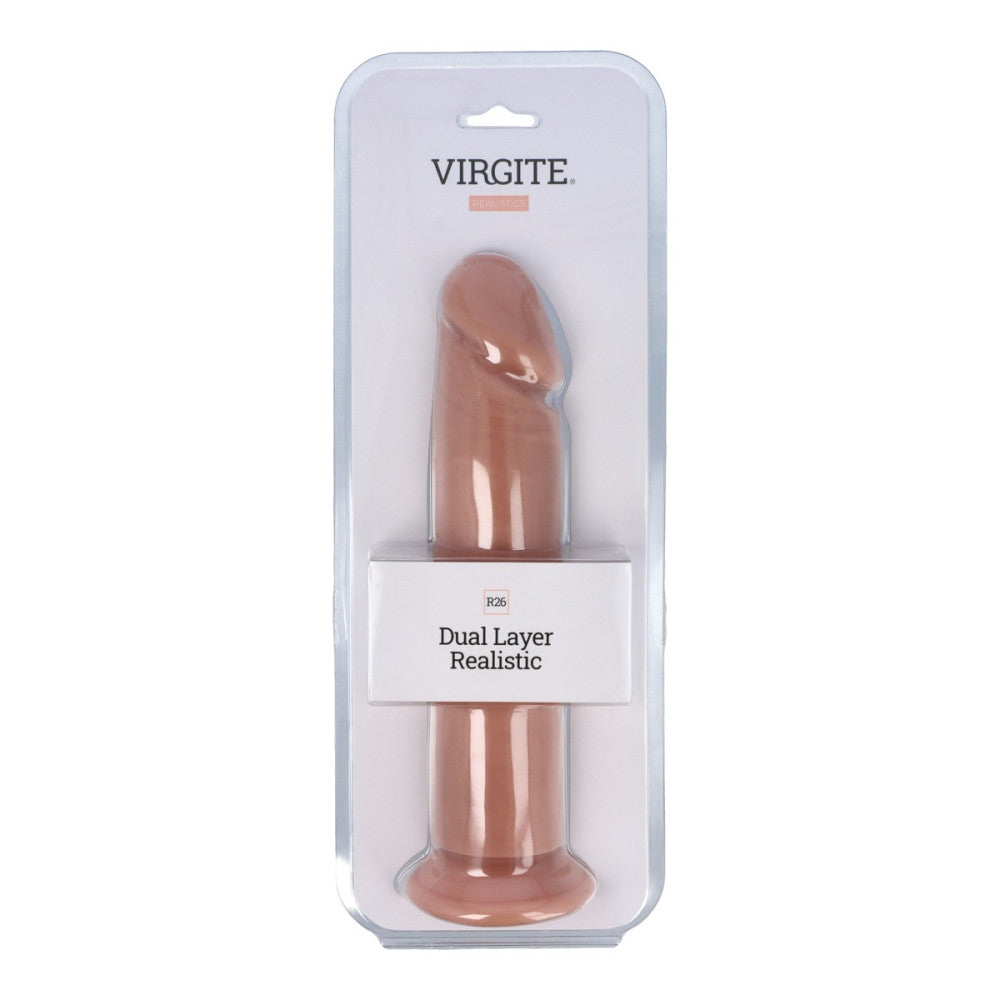 Virgite R26 Double Layer Realistic Silicone Dildo