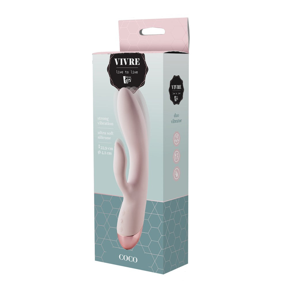 Vivre Coco luxury silicone rabbit vibrator