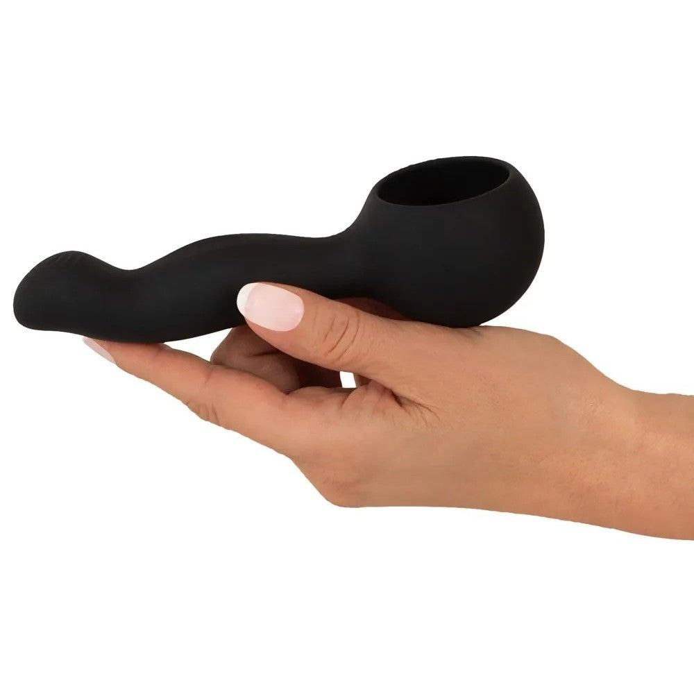 Wand massager with 3 attachments and heating Couples Choice