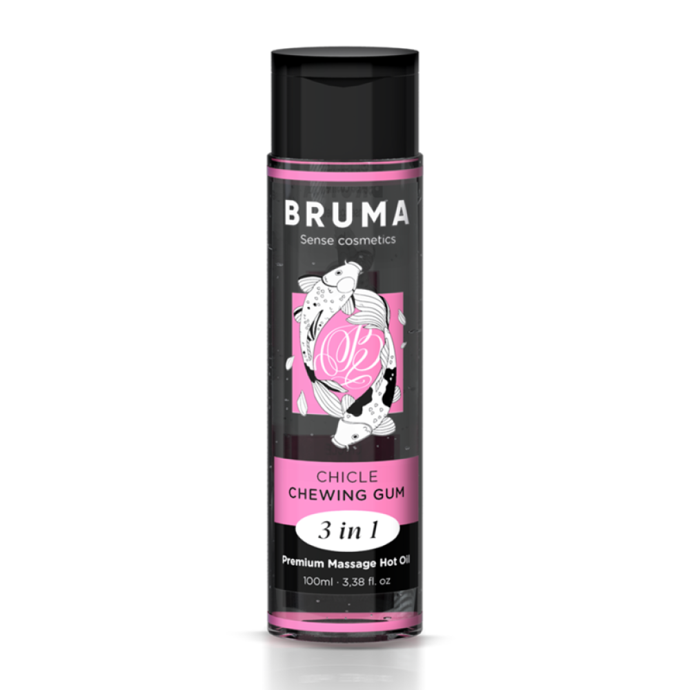 Warming massage oil 3 in 1 Bruma Chicle 100 ml.