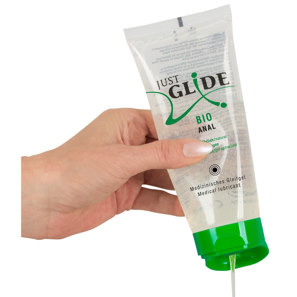 Water-based anal bio lubricant Just Glide Bio Anal 200 ml.