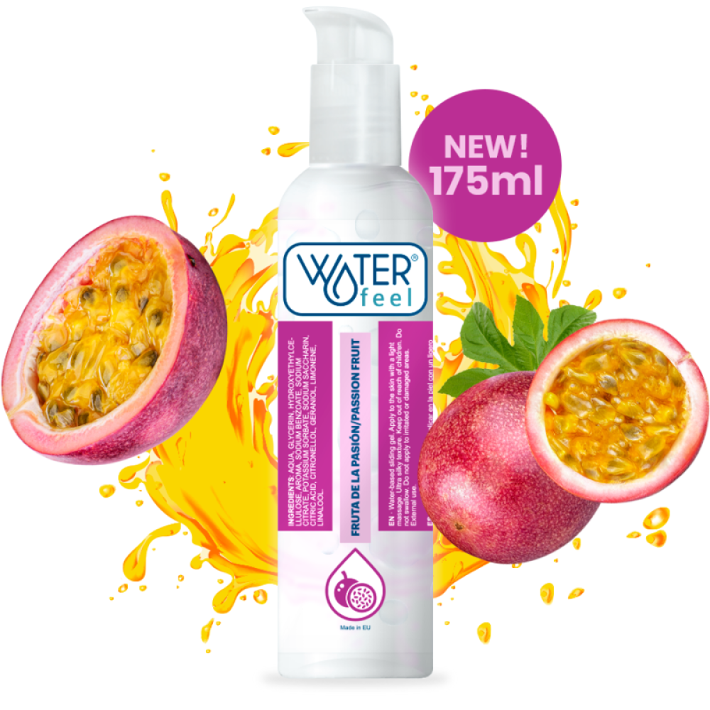 Water-based fruit lubricant Waterfeel Passion Fruit 175 ml.