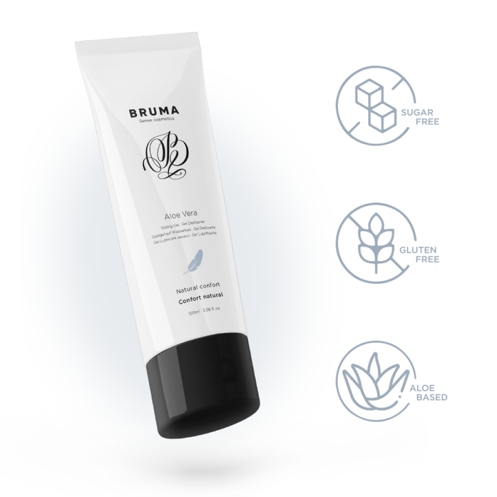 Water-based lubricant with Aloe Vera Bruma 100ml.