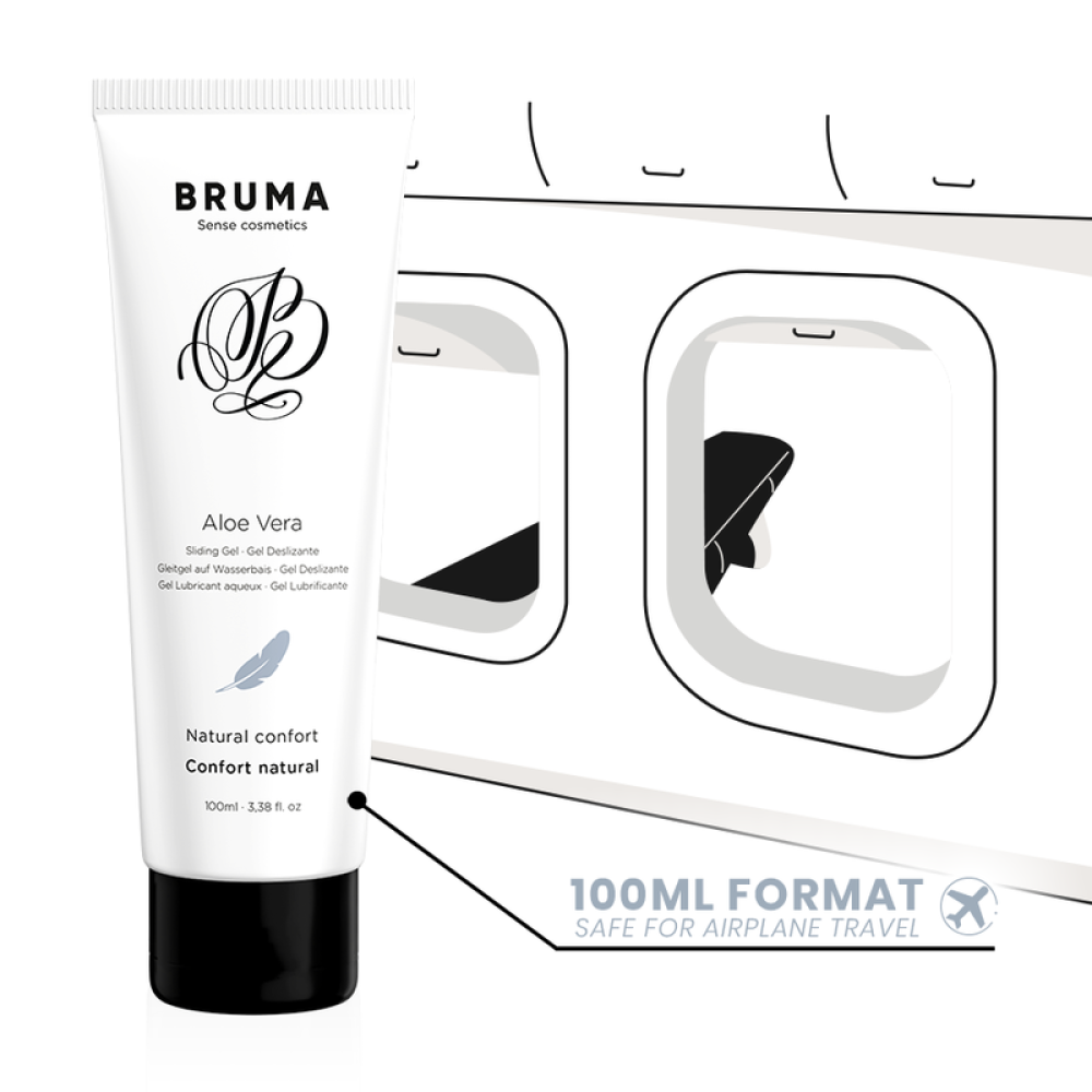 Water-based lubricant with Aloe Vera Bruma 100ml.