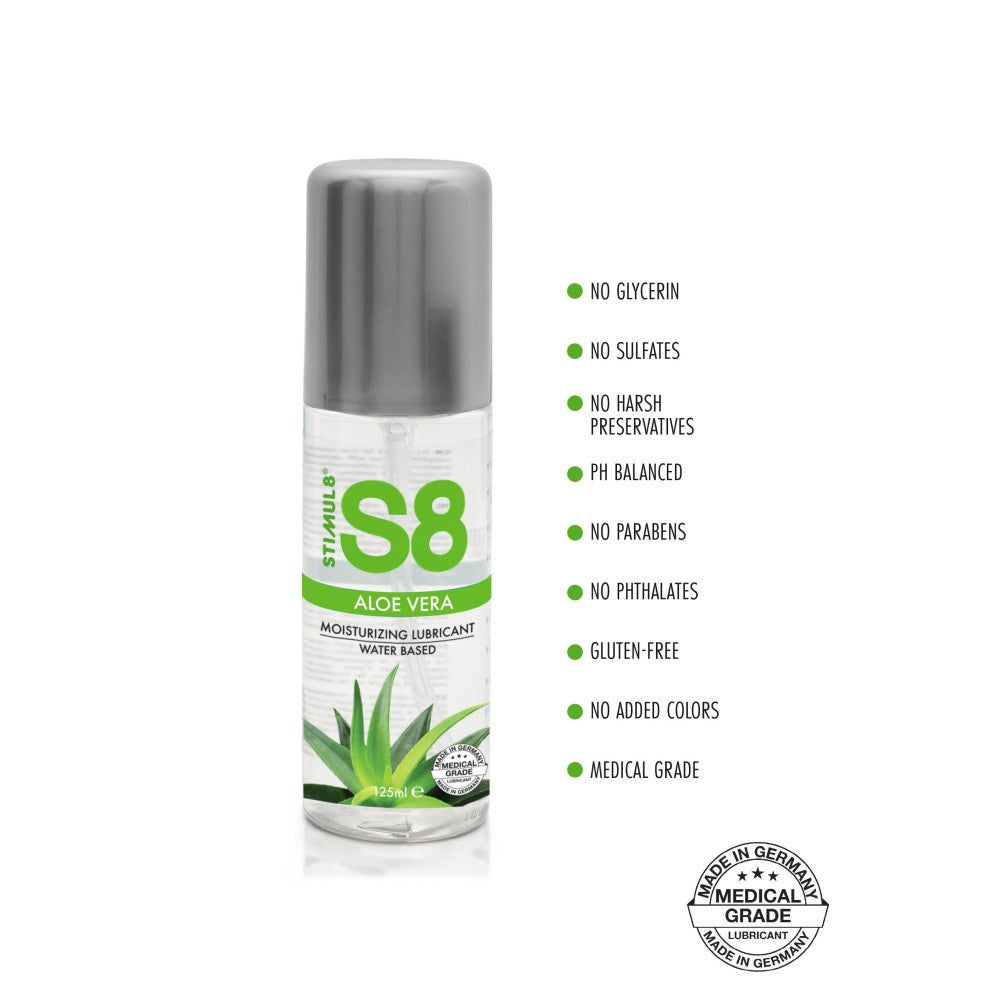 Water-based lubricant with aloe vera Stimul8 125 ml.