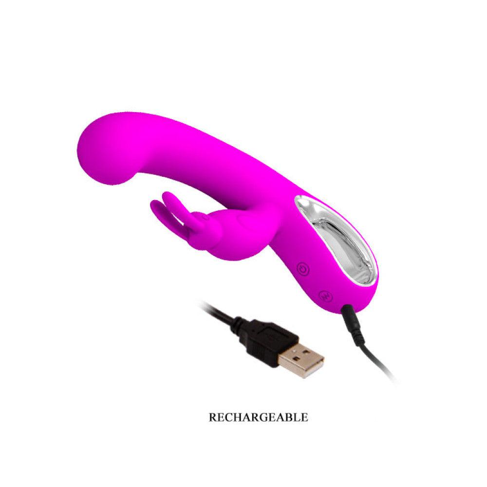 Webb Silicone Rechargeable Rabbit Vibrator