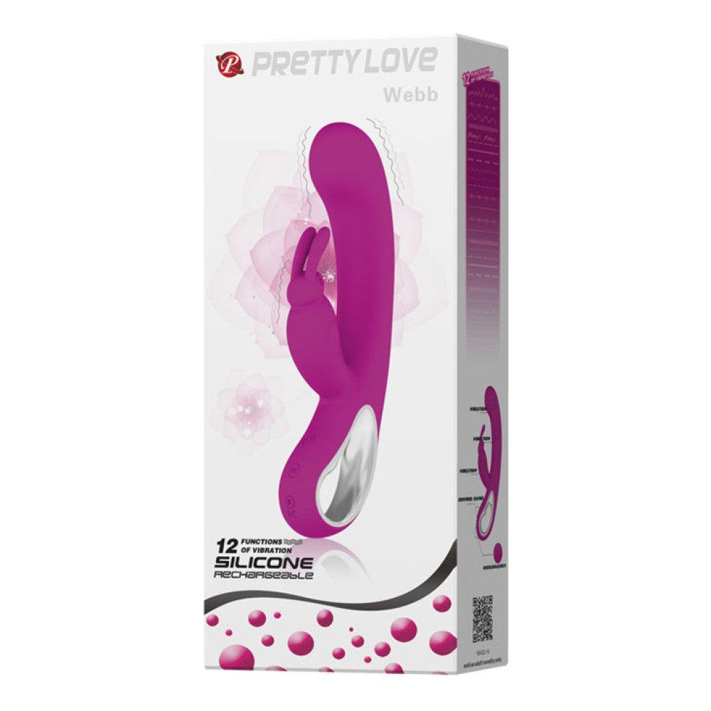 Webb Silicone Rechargeable Rabbit Vibrator