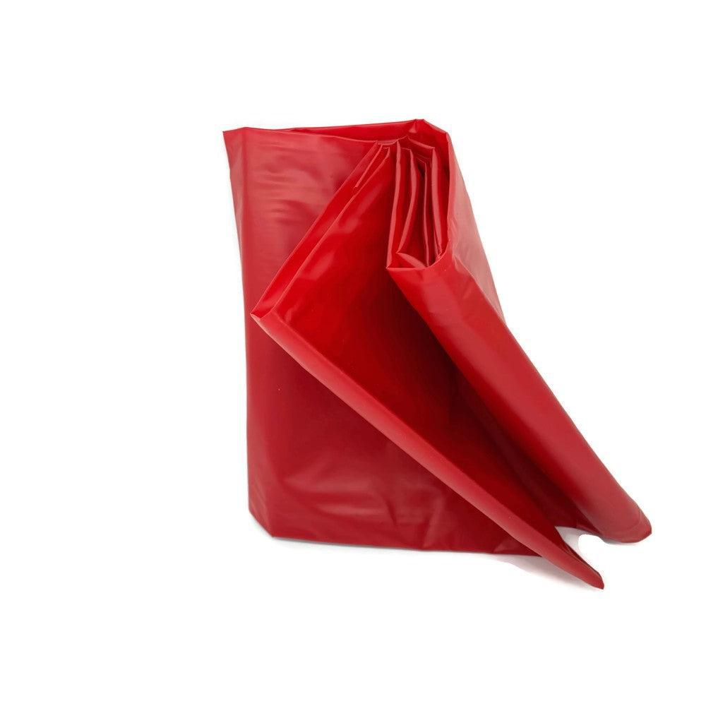 Wet Games Red Vinyl Sex Bed Sheet