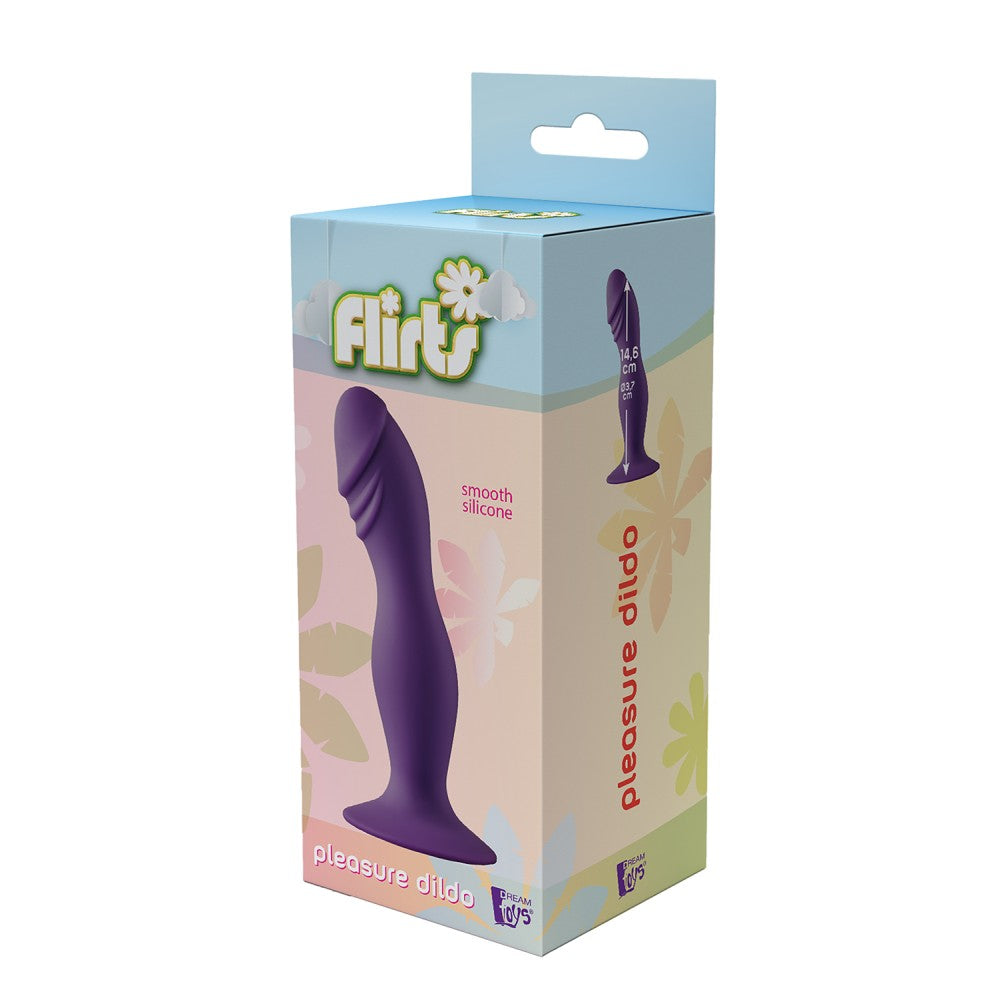 White Flirts realistic silicone dildo