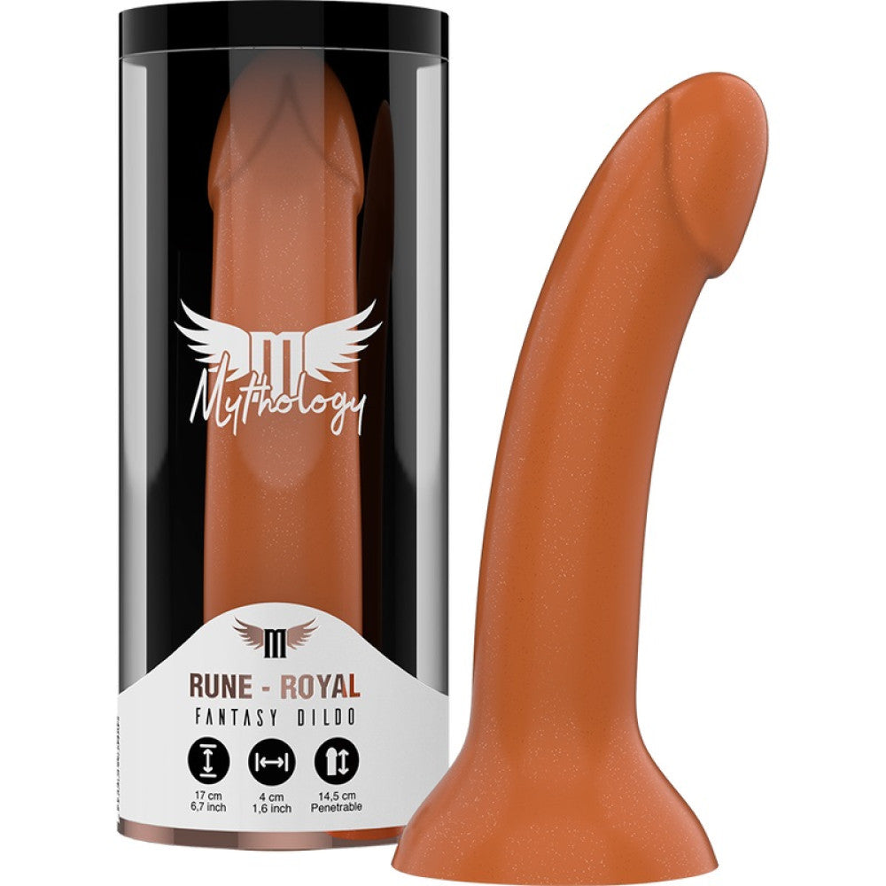 White Realistic Silicone Rune Royal Dildo