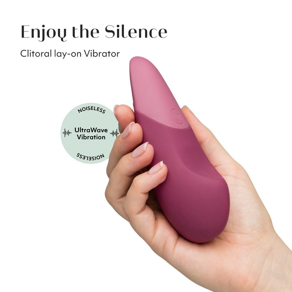 Womanizer Vibe Rechargeable Silicone Lay-On Vibrator