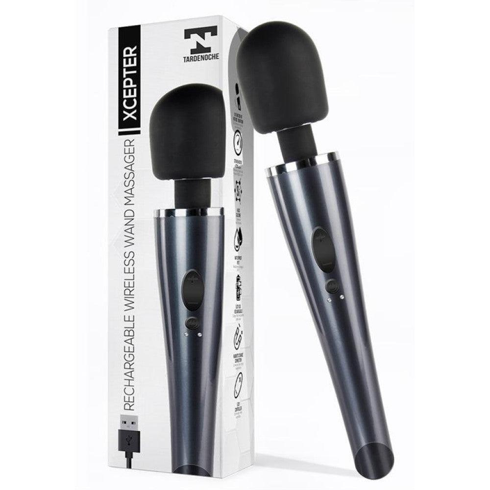 Xcepter Powerful Rechargeable Wand Massager