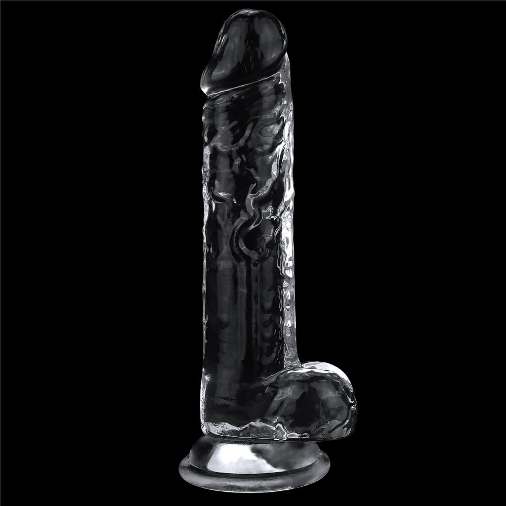 Flawless Clear Flexible Realistic Dildo