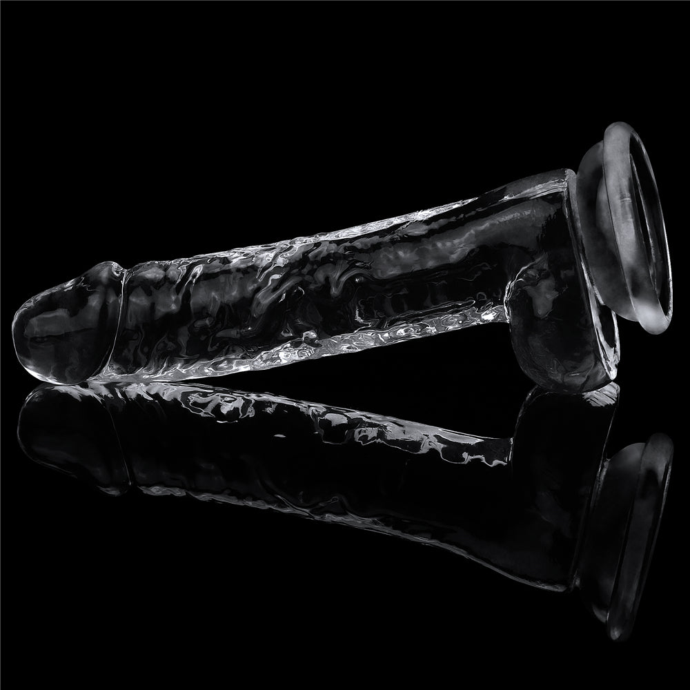 Flawless Clear Flexible Realistic Dildo