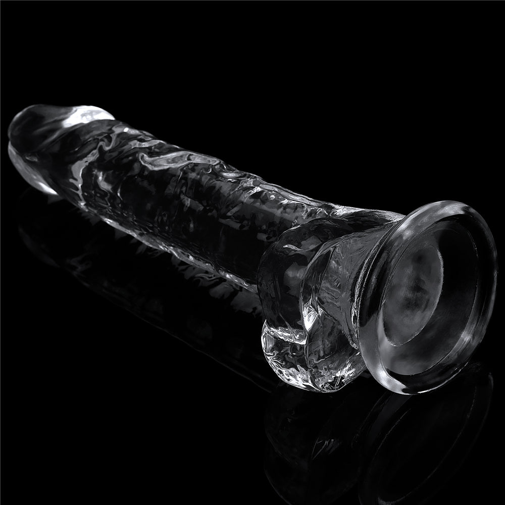 Flawless Clear Flexible Realistic Dildo