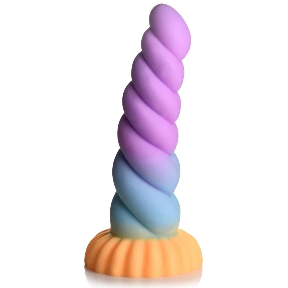 Creature Cocks Mystique Unicorn Original Silicone Dildo - Horn