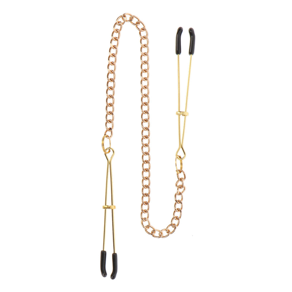 ralica Taboom Gold Chain Nipple Clips