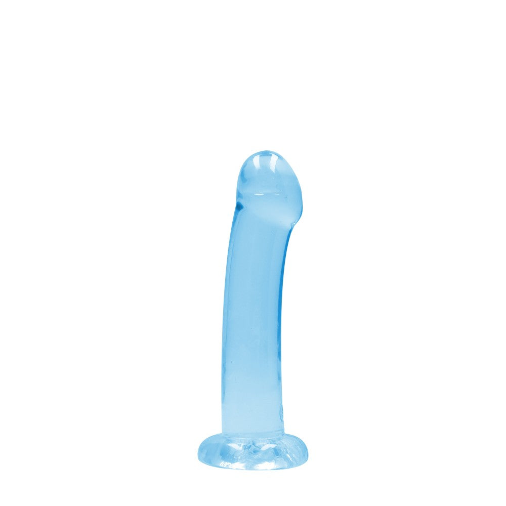 Real Rock Crystal Clear 7" Jelly Dildo