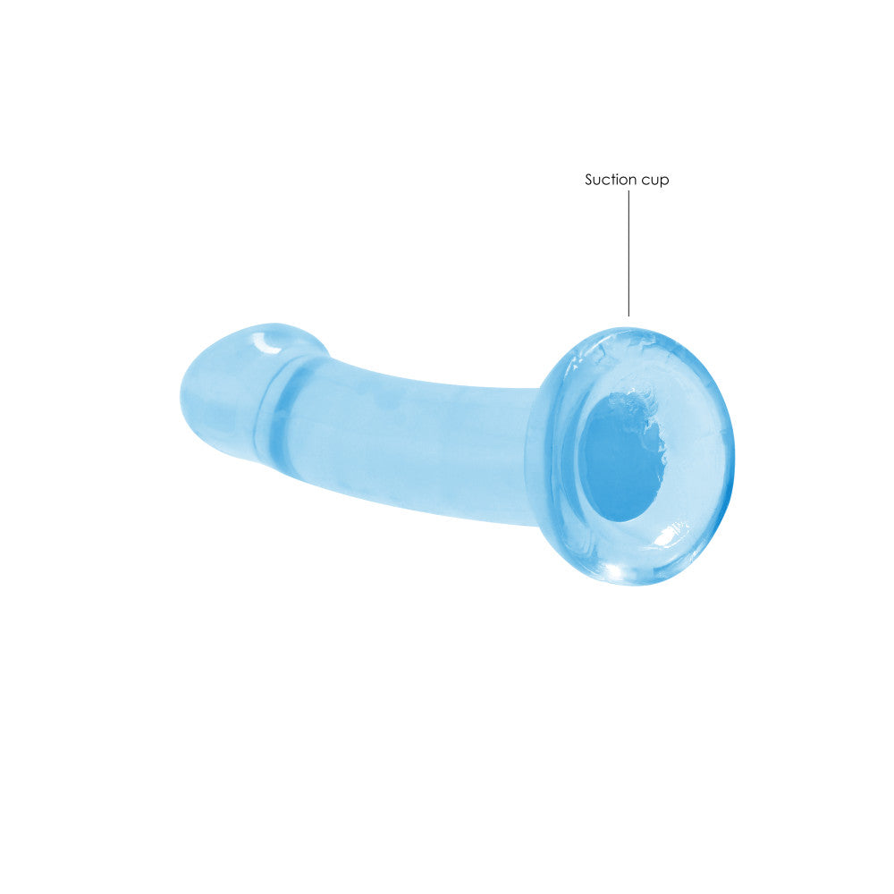 Real Rock Crystal Clear 7" Jelly Dildo