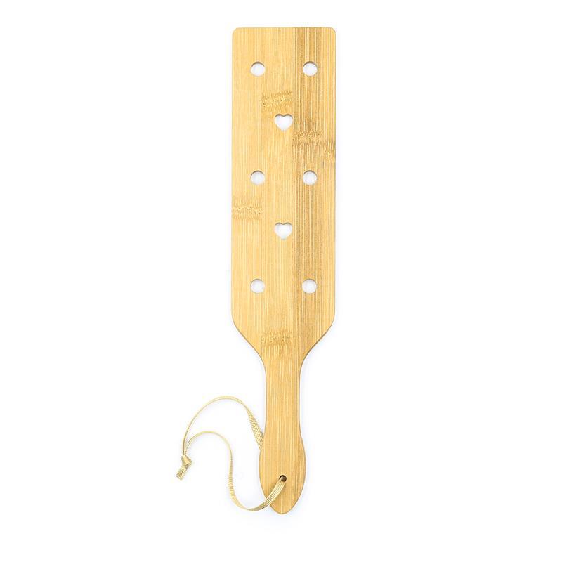 Bamboo Hearts Wooden Paddle