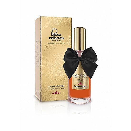 "Light My Fire" Warming Massage Oil Strawberry