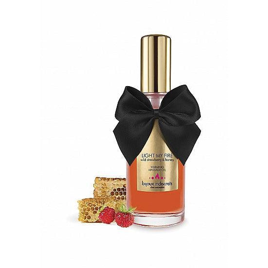 "Light My Fire" Warming Massage Oil Strawberry